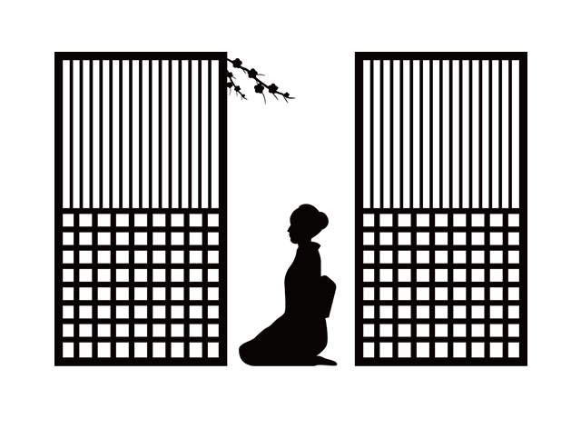 肩で風を切る
