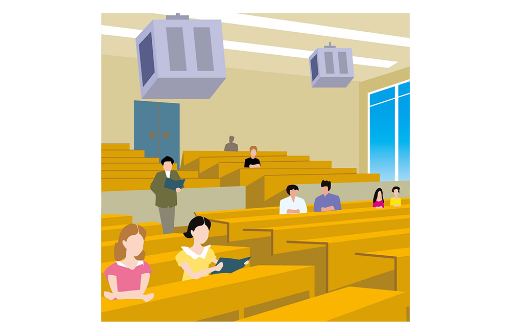 大学での講義